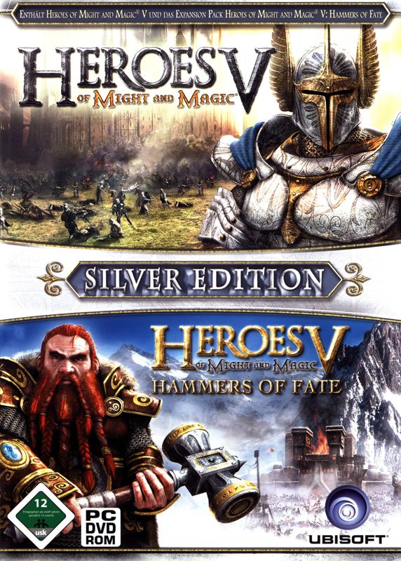 Heroes of Might and Magic V: Silver Edition cover or packaging material ...