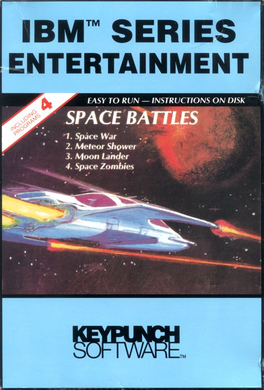 Front Cover for Space Battles (DOS)