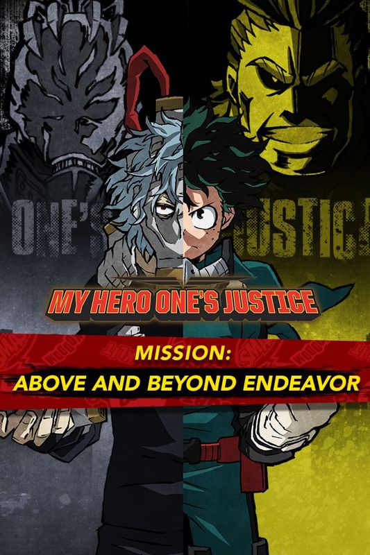 Front Cover for My Hero One's Justice: Endeavor Mission DLC (Xbox One) (download release)