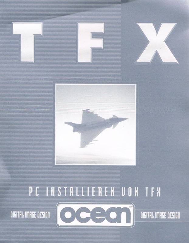 Extras for TFX (DOS) (Alternate (floppy) release): Install Instructions - Front