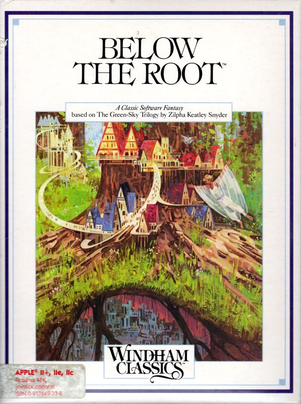 Front Cover for Below the Root (Apple II)