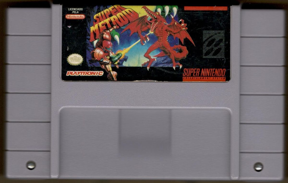 Media for Super Metroid (SNES) (Playtronic release)
