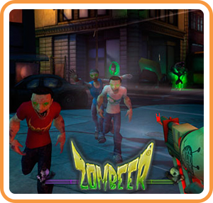 Front Cover for Zombeer (Wii U) (download release)