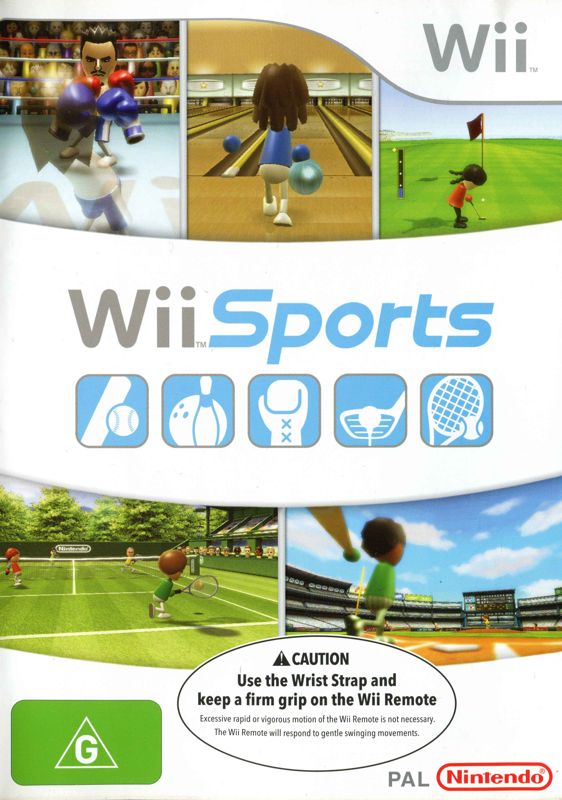 Front Cover for Wii Sports (Wii) (Alternate release)