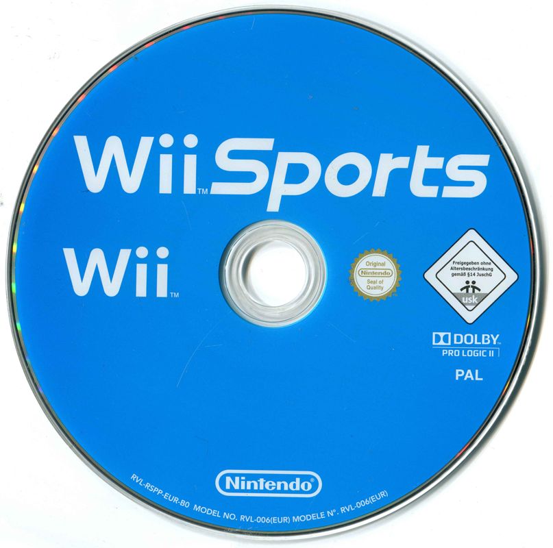 Media for Wii Sports (Wii) (Alternate release)