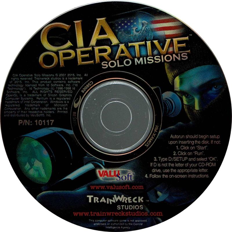 Media for CIA Operative: Solo Missions (Windows)