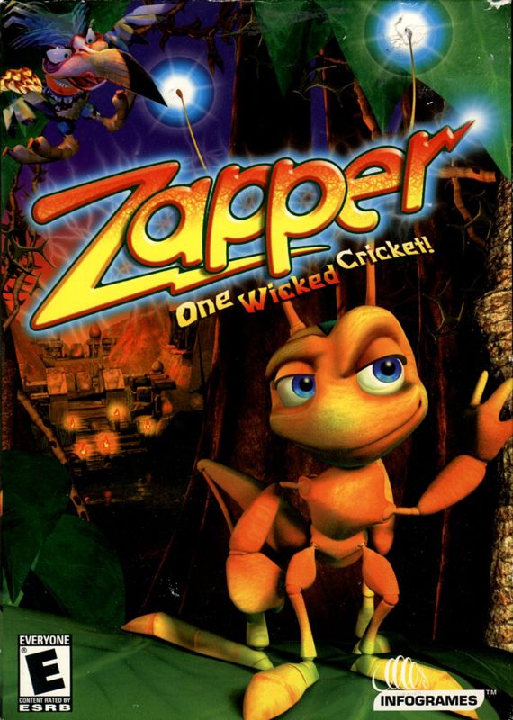 Front Cover for Zapper: One Wicked Cricket! (Windows)