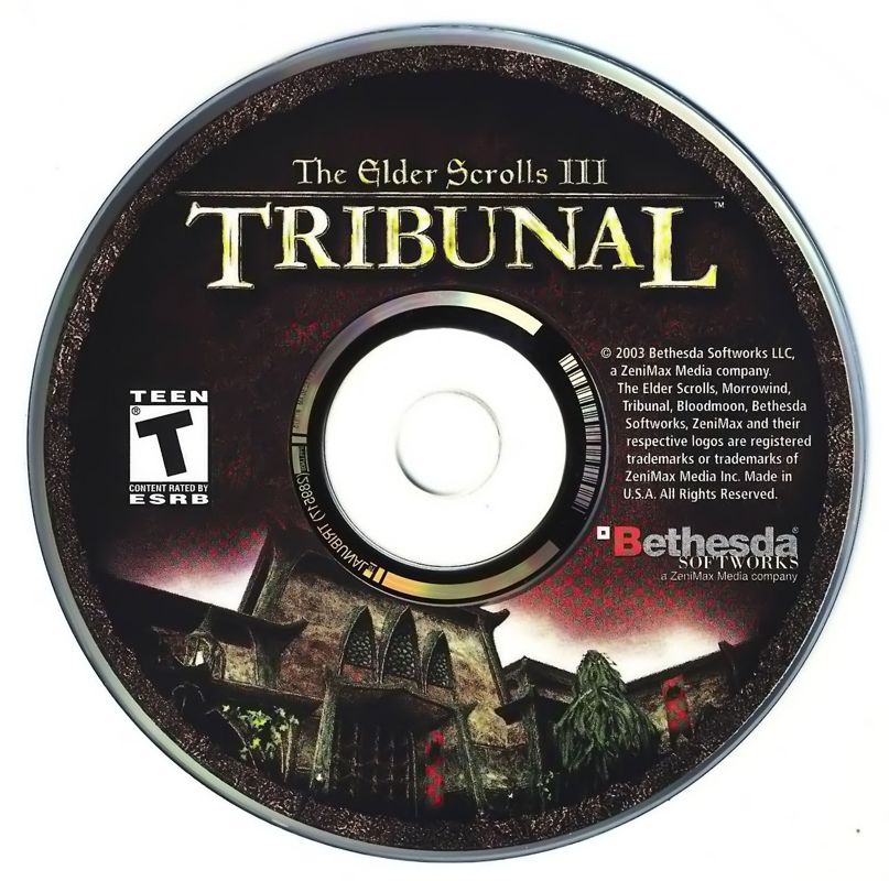 Media for The Elder Scrolls III: Morrowind - Game of the Year Edition (Windows) (Budget release): Disc 3 - Tribunal