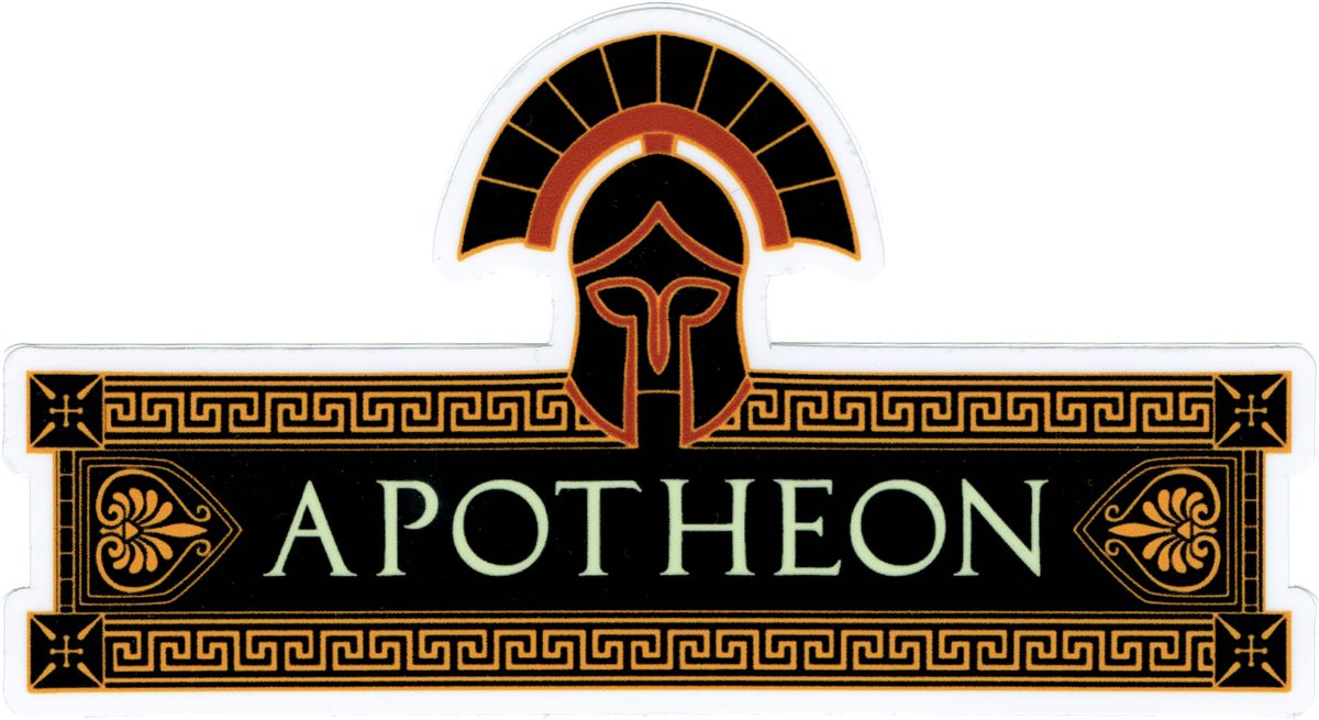 Extras for Apotheon (Limited Edition) (Linux and Macintosh and Windows): <i>Apotheon</i> sticker