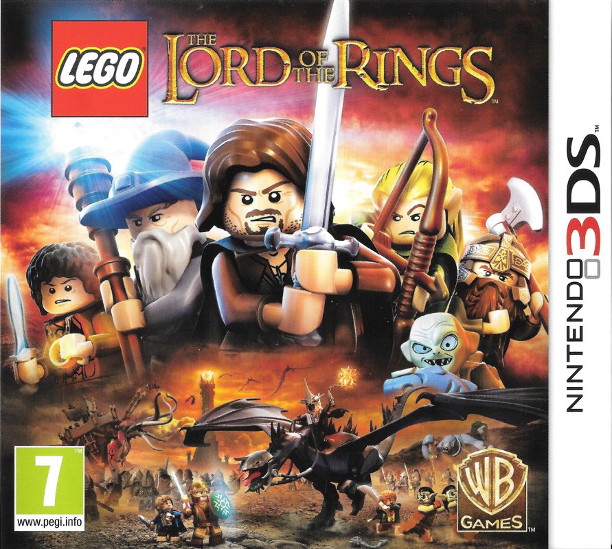 Front Cover for LEGO The Lord of the Rings (Nintendo 3DS)