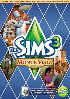 Front Cover for The Sims 3: Monte Vista (Macintosh and Windows) (Origin release)