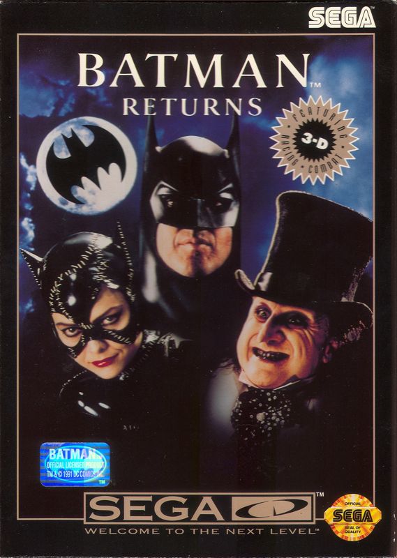 Front Cover for Batman Returns (SEGA CD)