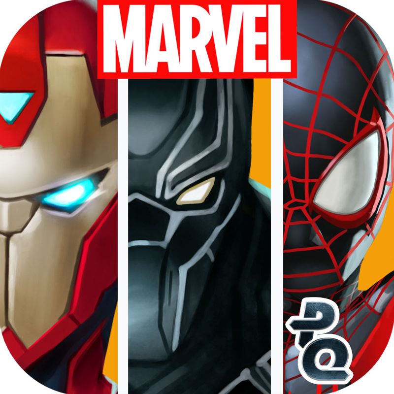 Front Cover for Marvel Puzzle Quest (iPad and iPhone): R120 release