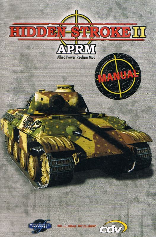 Manual for Hidden Stroke II: APRM (Windows): Front