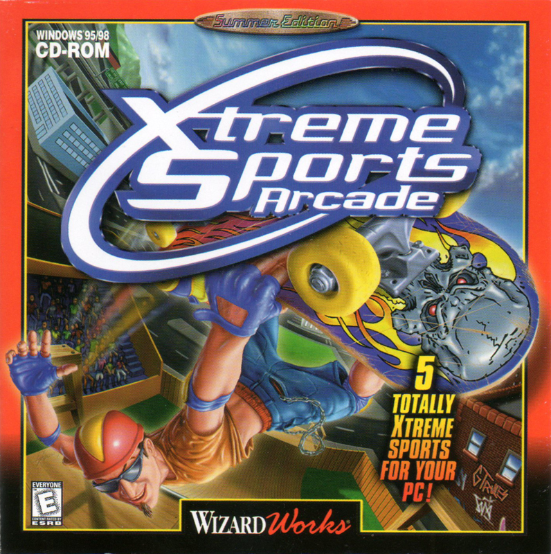 Manual for Xtreme Sports Arcade: Summer Edition (Windows): Manual Front