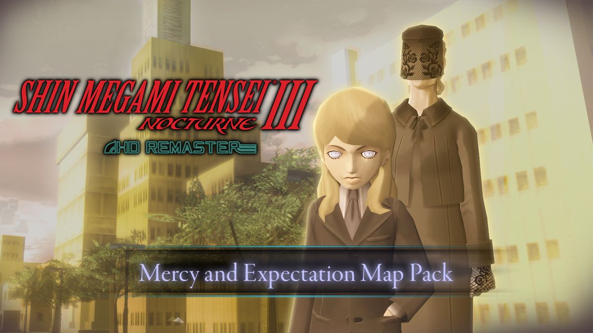 Front Cover for Shin Megami Tensei III: Nocturne - HD Remaster: Mercy and Expectation Map Pack (Nintendo Switch) (download release)