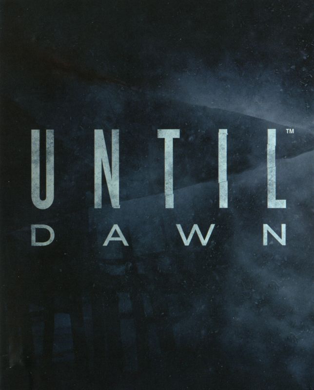 Until Dawn Cover Or Packaging Material - Mobygames