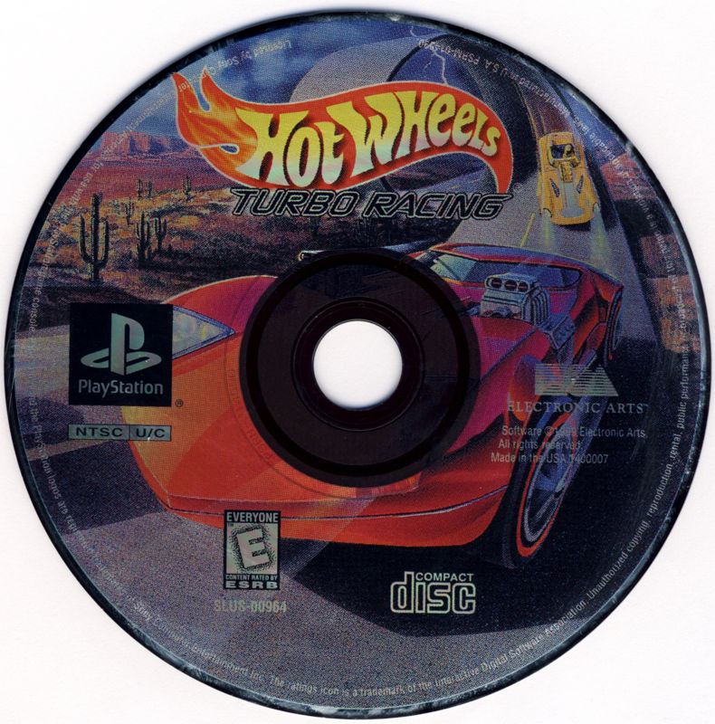Media for Hot Wheels: Turbo Racing (PlayStation)