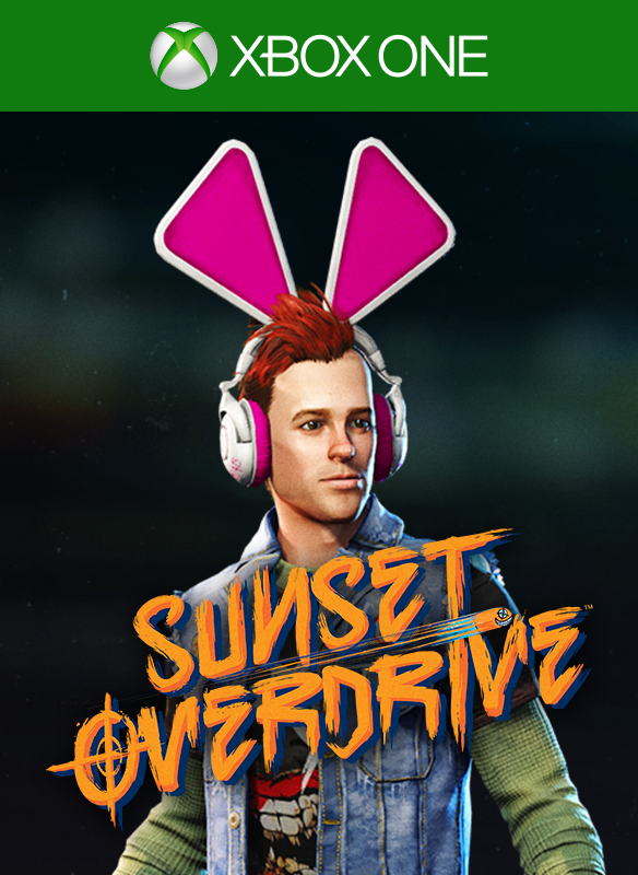 Front Cover for Sunset Overdrive: Rock n' Hop Headphones (Xbox One) (download release): 1st version