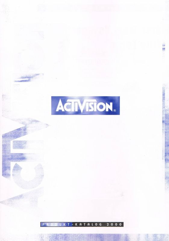 Advertisement for Dark Reign 2 (Windows): Catalog Activision - Front