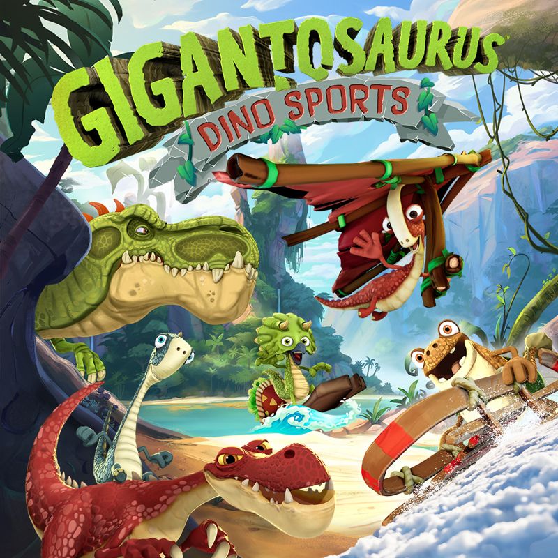 Front Cover for Gigantosaurus: Dino Sports (Nintendo Switch) (download release)