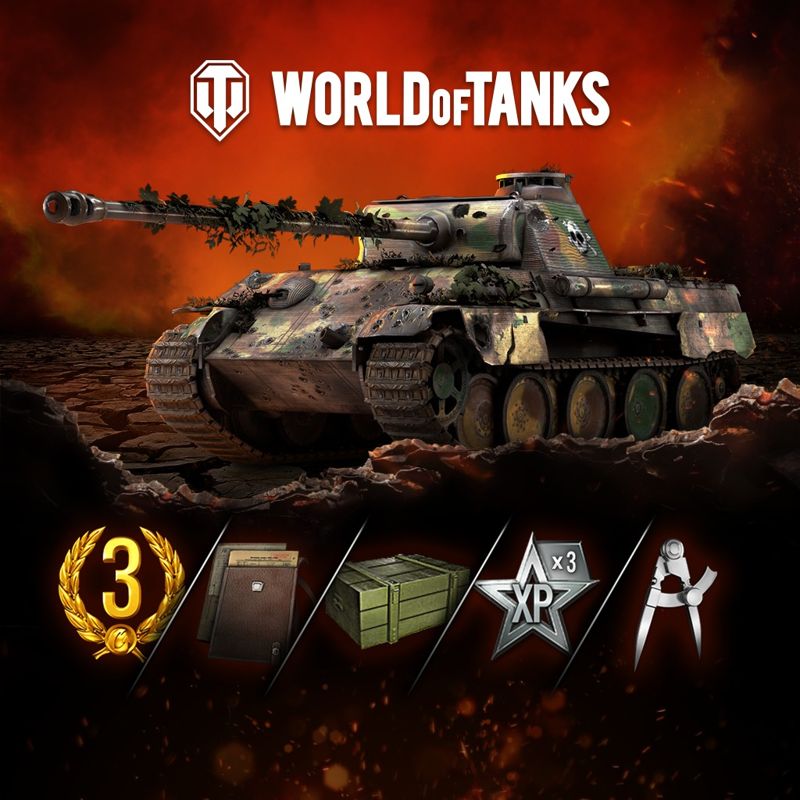 Front Cover for World of Tanks: Monster Revenant Loaded Bundle (PlayStation 4) (PSN release)