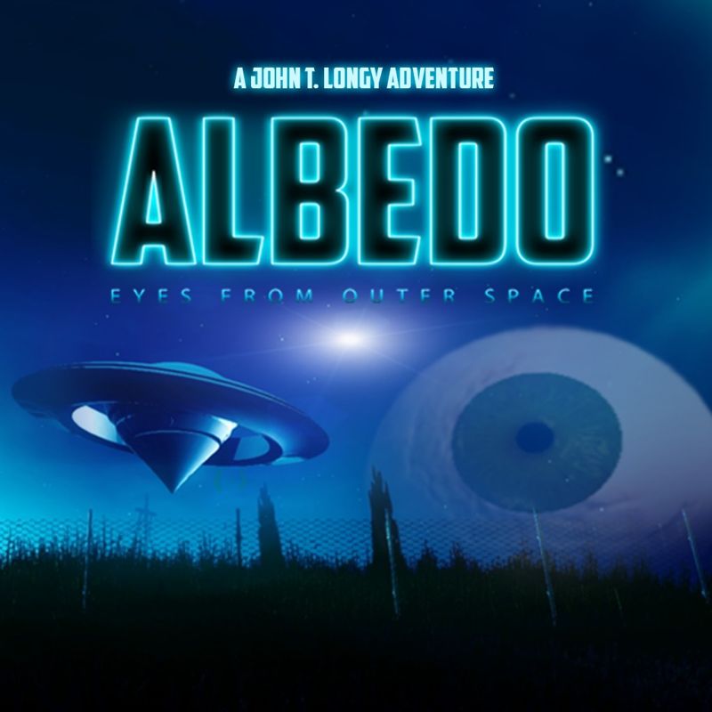 Front Cover for Albedo: Eyes from Outer Space (PlayStation 4) (download release)