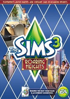 Front Cover for The Sims 3: Roaring Heights (Gold Edition) (Macintosh and Windows) (Origin release)