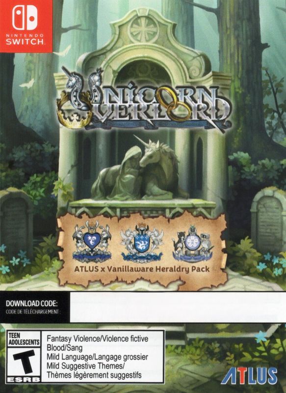 Unicorn Overlord cover or packaging material - MobyGames