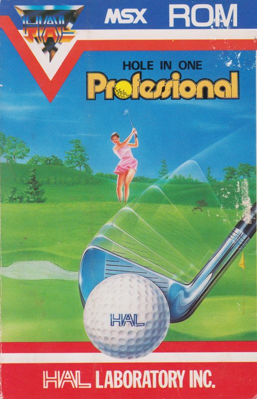 Front Cover for Hole in One Professional (MSX)