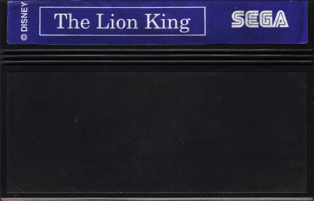 Media for The Lion King (SEGA Master System)