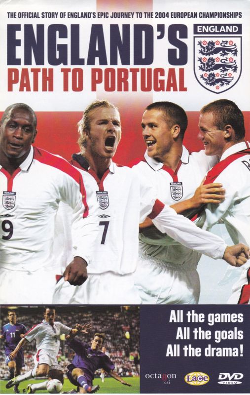 Reference Card for England International Football (PlayStation 2): Bonus DVD Content: Front