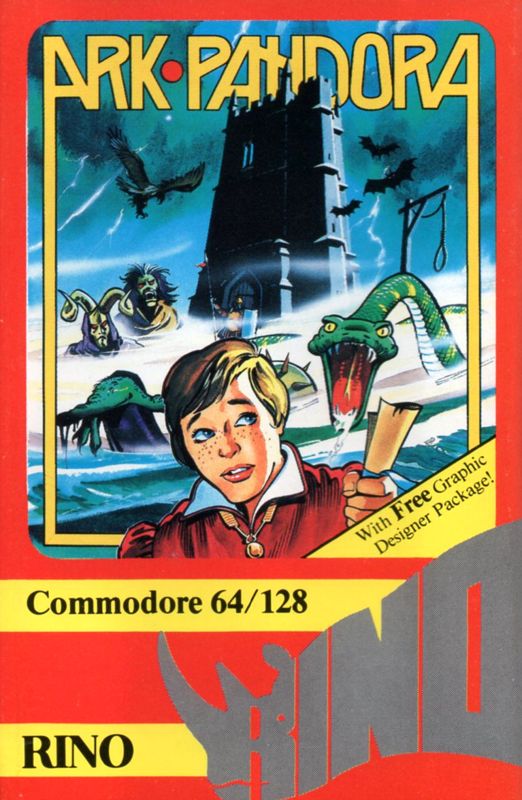 Front Cover for Ark Pandora (Commodore 64)