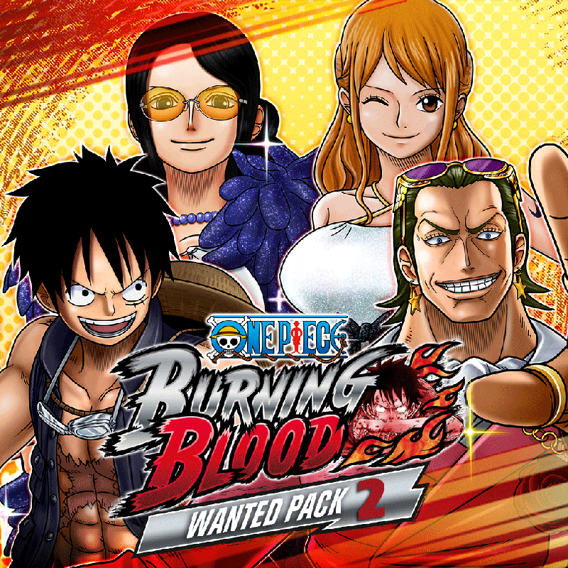 Front Cover for One Piece: Burning Blood - Wanted Pack 2 (PS Vita and PlayStation 4) (download release)