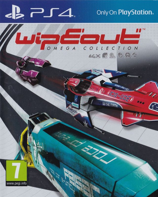 Other for WipEout: Omega Collection (PlayStation 4) (Shop.To / Base retail version): Keep Case - Front