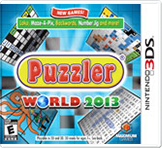 Front Cover for Puzzler World 2013 (Nintendo 3DS) (eShop release)