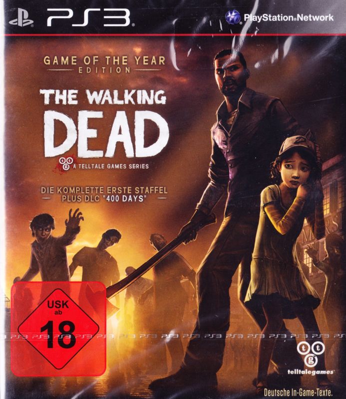 Front Cover for The Walking Dead: The Complete First Season Plus 400 Days (PlayStation 3)