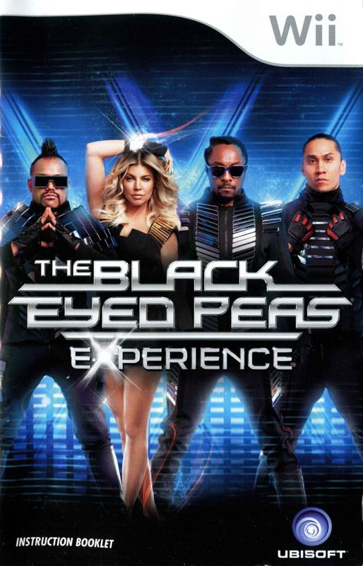Manual for The Black Eyed Peas Experience (Wii): Front