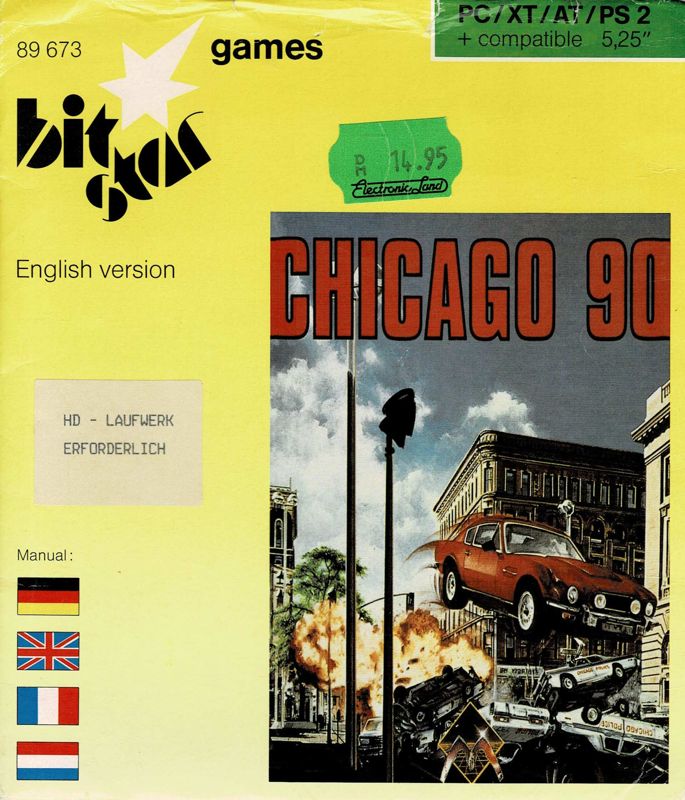 Front Cover for Chicago 90 (DOS)