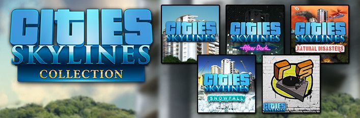 Front Cover for Cities: Skylines - Collection (Linux and Macintosh and Windows) (Steam release)