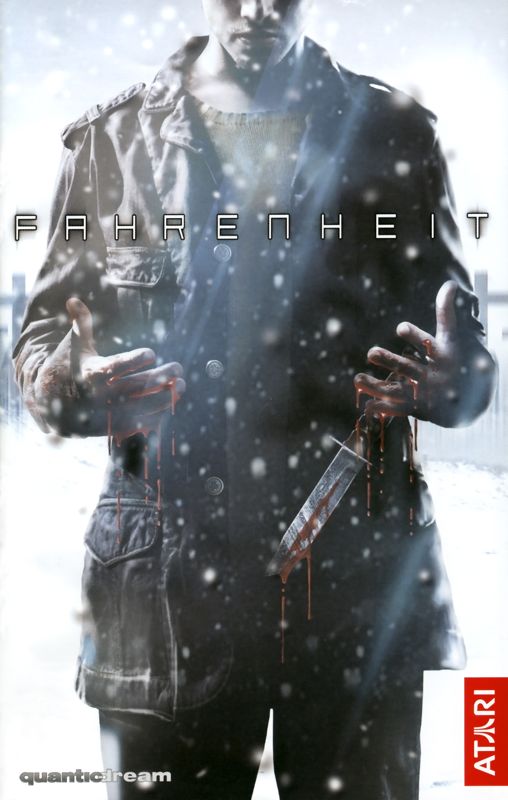 Manual for Indigo Prophecy (Windows): Front