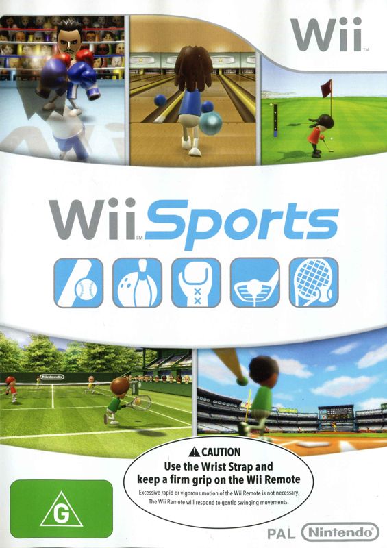 Front Cover for Wii Sports (Wii) (Second alternate release)