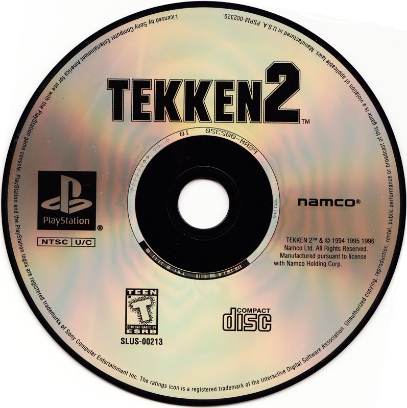 Media for Tekken 2 (PlayStation) (Greatest Hits release): Greatest Hits