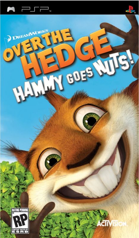 Front Cover for Over the Hedge: Hammy Goes Nuts! (PSP)
