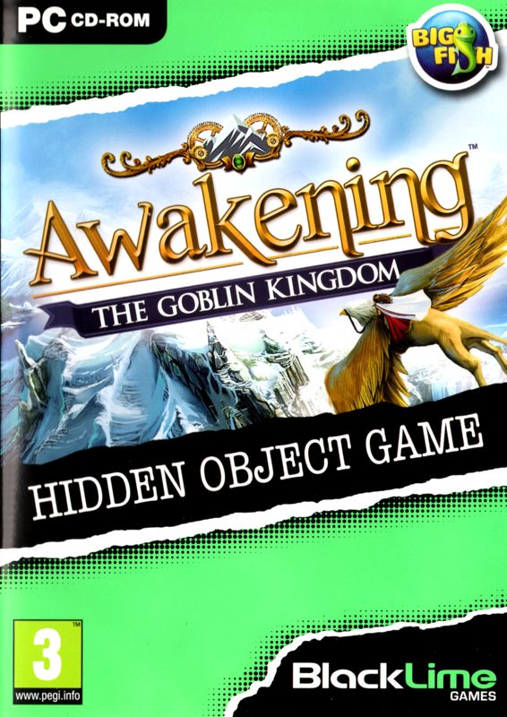 Front Cover for Awakening: The Goblin Kingdom (Windows) (Black Lime Games Release)