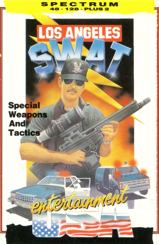 Front Cover for Los Angeles SWAT (ZX Spectrum) (Alternate release)