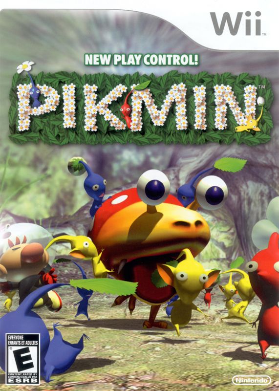 Front Cover for Pikmin (Wii): Reverse Side