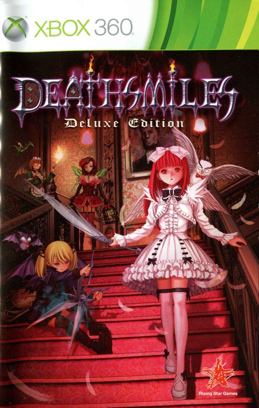 Manual for Deathsmiles (Xbox 360): Front