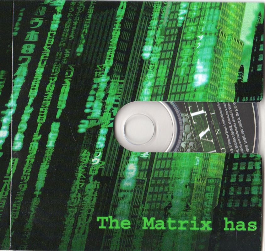 Other for The Matrix Online (Windows): CD Booklet (Tri-fold) - CD 1