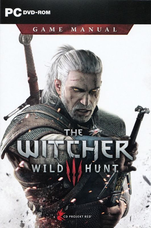 Manual for The Witcher 3: Wild Hunt (Windows): Front